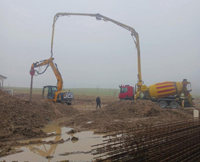 Cfa polių gręžimas, betono siurblys – Vakarų Lietuva / SP Technika / Darbų pavyzdys ID 3775997