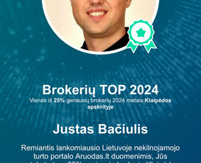 Nekilnojamo turto brokeris Justas Bačiulis / Justas Bačiulis / Darbų pavyzdys ID 3776357
