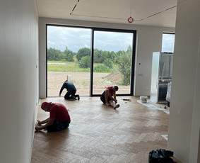 Modernių, išmanių karkasinių namų statyba / Rise Tito House / Darbų pavyzdys ID 3777699