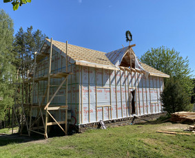 Modernių, išmanių karkasinių namų statyba / Rise Tito House / Darbų pavyzdys ID 3777727