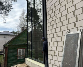Langų, durų, garažo vartų montavimas bei remontas. - Mediniai langai, gamyba - 4 Mediniai langai, gamyba - Langų, durų, garažo vartų montavimas bei remontas. - 4