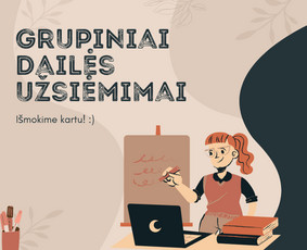 Dailės užsiėmimai nuotoliu - Dailės mokytojai - 2 Dailės mokytojai - Dailės užsiėmimai nuotoliu - 2