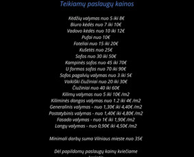 Profesionalios Valymo Paslaugos 24/7. / MB  Švaru & Saugu *** / Darbų pavyzdys ID 3779015