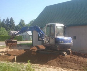 Savivarčio nuoma - Ekskavatoriaus darbai - 1