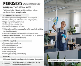 Buitinės paslaugos - Ofisų, biurų periodiniai valymai - 1