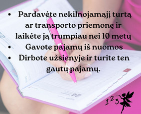 Individualios veiklos konsultacijos/seminarai/deklaracijos - Paslaugos verslui - 3 Paslaugos verslui - Individualios veiklos konsultacijos/seminarai/deklaracijos - 3