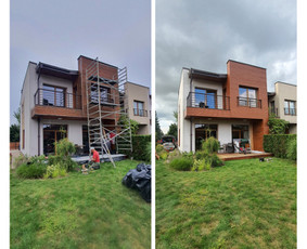 Fasadu dažymas,mediniai fasadai,dažymo darbai. / Gediminas / Darbų pavyzdys ID 3782125