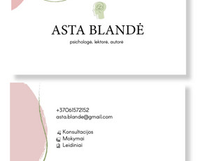 Grafikos dizaino paslaugos - Vizitinių kortelių maketavimas - 1 Vizitinių kortelių maketavimas - Grafikos dizaino paslaugos - 1