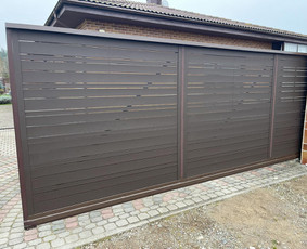 Skardinės tvoros, nestandartiniai lankstiniai / Lankstymo sprendimai / Darbų pavyzdys ID 3785112