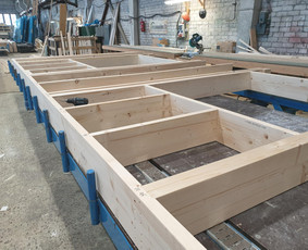 Statybos darbai - Karkasiniai namai. Namo karkaso gamyba ir statyba. - 4