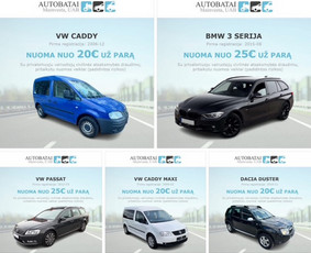 Lengvųjų automobilių nuoma Alytuje, Daugų g. , Alytus - Automobilių nuoma - 1 Automobilių nuoma - Lengvųjų automobilių nuoma Alytuje, Daugų g. , Alytus - 1