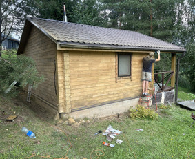 Medinių namų ir kitų paviršių dažymas / Emko projects / Darbų pavyzdys ID 3785866