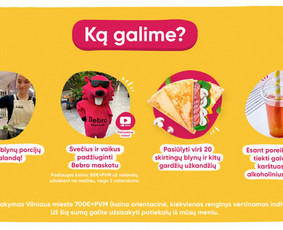 Maistas, konditerija - Bebro Blyninės blynų furgonėlis Jūsų renginiui - 3