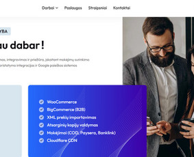 Paslaugos verslui - Interneto svetainių ir el. parduotuvių kūrimas, Seo darbai - 1