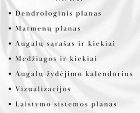 Kraštovaizdžio projektavimas ir įgyvendinimas / Emilė Brazytė / Darbų pavyzdys ID 3787854