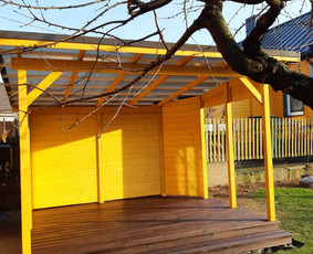 Visi Medienos Darbai. Staliai Jums. - Pavėsinių gamyba, statymas - 2 Pavėsinių gamyba, statymas - Visi Medienos Darbai. Staliai Jums. - 2