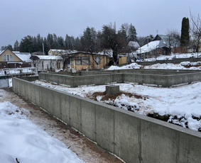 Gręžtinių pamatų įrengimas, Cfa poliai - Pamatų liejimas, įrengimas - 1 Pamatų liejimas, įrengimas - Gręžtinių pamatų įrengimas, Cfa poliai - 1