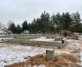 Gręžtinių pamatų įrengimas, Cfa poliai - Pamatų liejimas, įrengimas - 4 Pamatų liejimas, įrengimas - Gręžtinių pamatų įrengimas, Cfa poliai - 4