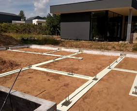 Betonavimo darbai, pamatų įrengimas. - Pamatų liejimas, įrengimas - 1 Pamatų liejimas, įrengimas - Betonavimo darbai, pamatų įrengimas. - 1
