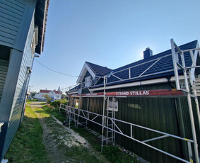 Stogų dengimas - Slaitiniu stogu remontas ir dengimas,ventiliuojami fasadai - 1