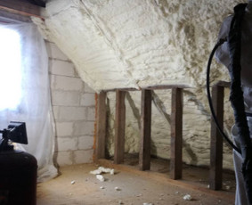 Statybos darbai - &Scaron;iltinimas Poliuretano Putomis - 3