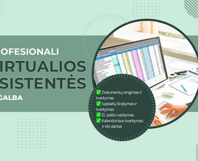 Virtuali Asistentė Roberta – Jūsų verslo pagalbininkė! - Paslaugos verslui - 4 Paslaugos verslui - Virtuali Asistentė Roberta – Jūsų verslo pagalbininkė! - 4