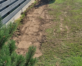 3t. mini ekskavatorius su roto tiltu - Drenažo įrengimas - 1 Drenažo įrengimas - 3t. mini ekskavatorius su roto tiltu - 1