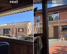 Stogų įrengimas, fasadų apdaila ir šiltinimas / MB T.T. Statyba / Darbų pavyzdys ID 3794382