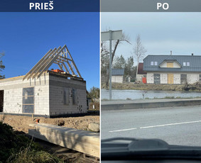 Stogų įrengimas, fasadų apdaila ir šiltinimas / MB T.T. Statyba / Darbų pavyzdys ID 3794388