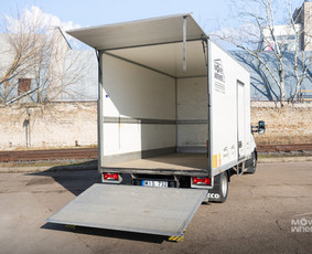 Nauji 2025m Iveco 16m3 Mikroautobuso nuoma B Kateg / MB kino ratai / Darbų pavyzdys ID 3794790