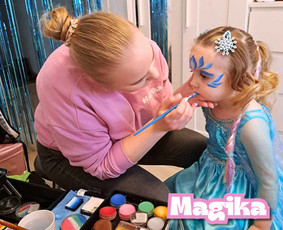 Piešimas ant veido, blizgučiai / Joana. MAGIKA / Darbų pavyzdys ID 3795844