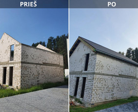 Plokščių Stogų Dengimas Pvc, Epdm ir bitumine Danga / Tvirti stogai / Darbų pavyzdys ID 3796192