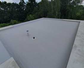 Plokščių Stogų Dengimas Pvc, Epdm ir bitumine Danga / Tvirti stogai / Darbų pavyzdys ID 3796194