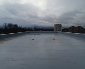 Plokščių Stogų Dengimas Pvc, Epdm ir bitumine Danga / Tvirti stogai / Darbų pavyzdys ID 3796208