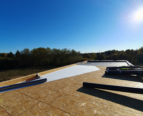 Plokščių Stogų Dengimas Pvc, Epdm ir bitumine Danga / Tvirti stogai / Darbų pavyzdys ID 3796202