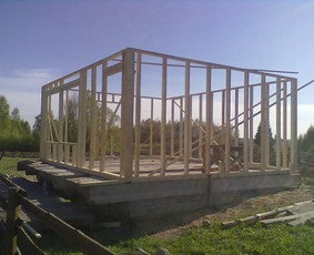 Individualių namų statyba iki raktų - Karkasinių namų statyba, vidaus apdaila. - 2