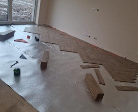 Išlyginamasis sluoksnis - vinilas - laminatas - parketlentės / Jutas Grindys / Darbų pavyzdys ID 3800514