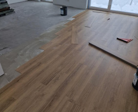 Išlyginamasis sluoksnis - vinilas - laminatas - parketlentės / Jutas Grindys / Darbų pavyzdys ID 3800544