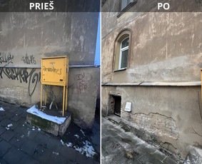 Spec. valymas: grafičių, fasado, sniego ir kt. / Profesionalus paviršių valymas. / Darbų pavyzdys ID 3801464