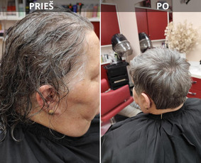 Vyrų moterų Kirpykla Žanlisa Šiauliuose / Žana Lisauskienė / Darbų pavyzdys ID 3802926