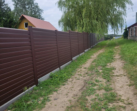 Gaminame montuojame skardines tvoros Tikslus kampas / Voitech Zelenkevic / Darbų pavyzdys ID 3565373