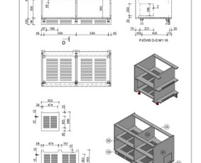 Baldų projektavimas, dizaineriai - Baldų projektavimas. Techniniai brėžiniai gamybai. - 4