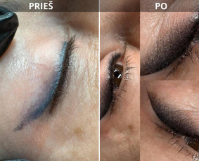 Permanentinis makiažas Vilniuje Justiniškėse - Akių permanentinis makiažas - 2 Akių permanentinis makiažas - Permanentinis makiažas Vilniuje Justiniškėse - 2