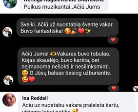 Muzikantai, atlikėjai, vedėjas / Aleksandras La & Rugilė / Darbų pavyzdys ID 3804304
