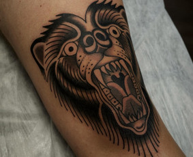 Ornamentinės/tradicinės tatuiruotės Kaune. / Justas Jurkevičius / Darbų pavyzdys ID 3805380