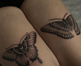 Ornamentinės/tradicinės tatuiruotės Kaune. / Justas Jurkevičius / Darbų pavyzdys ID 3805388