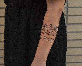 Ornamentinės/tradicinės tatuiruotės Kaune. / Justas Jurkevičius / Darbų pavyzdys ID 3805392