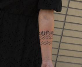 Ornamentinės/tradicinės tatuiruotės Kaune. / Justas Jurkevičius / Darbų pavyzdys ID 3805394