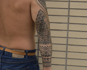 Ornamentinės/tradicinės tatuiruotės Kaune. / Justas Jurkevičius / Darbų pavyzdys ID 3805400