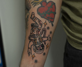 Ornamentinės/tradicinės tatuiruotės Kaune. / Justas Jurkevičius / Darbų pavyzdys ID 3805414